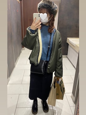 uuuuka:)さん(レディース・153cm)の冬コーディネート