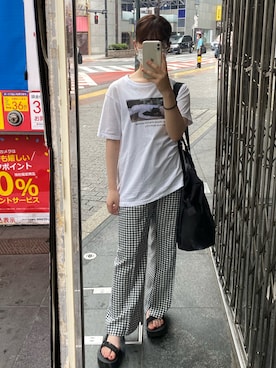 「Teva（テバ）のTeva / プラットフォーム ユニバーサル（サンダル）」を使った、uuuuka:)さん（レディース・153cm）の夏コーディネート