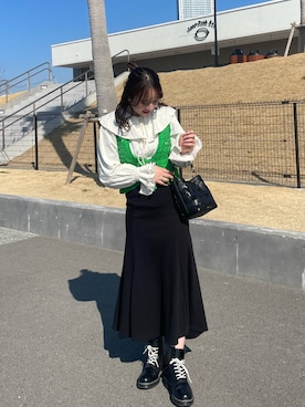 marinaさん（レディース・161cm）の冬コーディネート