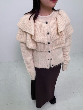 「LAATO（ラート）のアイテム」を使った、ayanoさん（レディース・150cm）の冬コーディネート