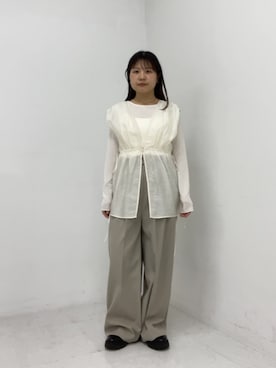 ayanoさん（レディース・150cm）の冬コーディネート