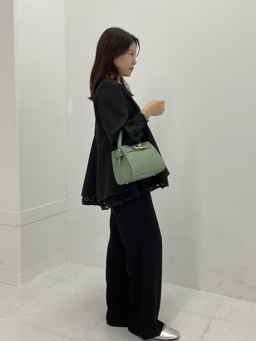 セール】AULENTTI キーベルト付きミニハンドBAG（ハンドバッグ