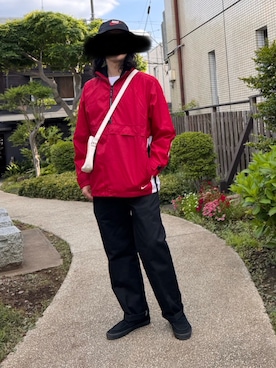 「NIKE（ナイキ）のアイテム（ジャケット/アウター）」を使った、ぴさん（メンズ・182cm）の春コーディネート