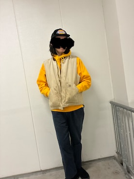 「CAMBER（キャンバー）のアイテム」を使った、ぴさん（メンズ・182cm）の春コーディネート