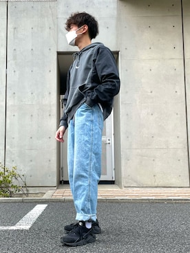 「NANO universe（ナノユニバース）のアイテム（アクセサリー）」を使った、Kantamさん（メンズ・168cm）の春コーディネート