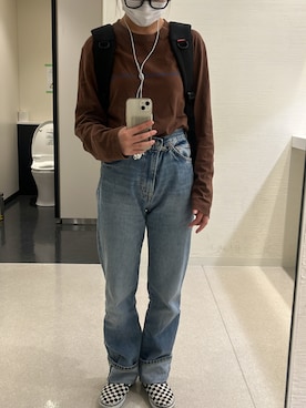 「Dickies（ディッキーズ）のアイテム（バックパック/リュック）」を使った、2000ymn1212さん（レディース・158cm）の夏コーディネート