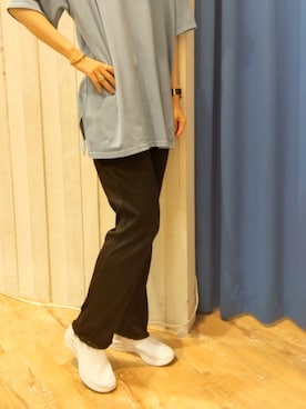 「SKECHERS（スケッチャーズ）のアイテム」を使った、Paradeアリオ八尾店さん（レディース・162cm）の夏コーディネート