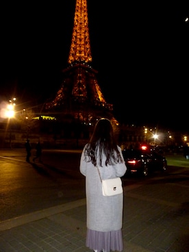 「GORGE（ゴージ）のアイテム」を使った、Annaさん（レディース・158cm）の冬コーディネート