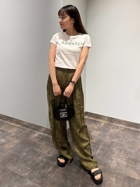 myuさん（レディース・157cm）の春コーディネート