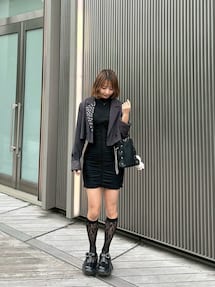 mero｜idemのスカートを使った参考コーディネート