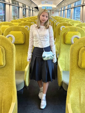 「idem（イデム）のアイテム（トップス）」を使った、meriさん（レディース・148cm）の夏コーディネート