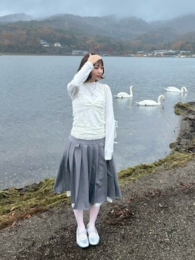 「アイテム（キャミソール）」を使った、meroさん（レディース・148cm・20代）の秋コーディネート