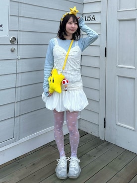 「idem（イデム）のアイテム（トップス）」を使った、meroさん（レディース・148cm）の春コーディネート