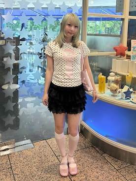 「idem（イデム）のアイテム（バッグ）」を使った、meriさん（レディース・148cm）の夏コーディネート