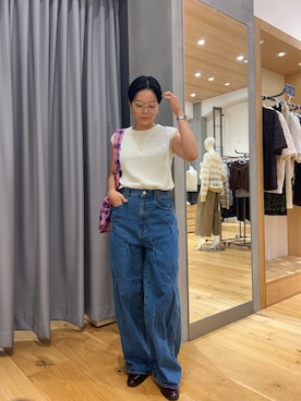 「アイテム（ローファー）」を使った、miyuki koikeさん（レディース・156cm・20代）の夏コーディネート