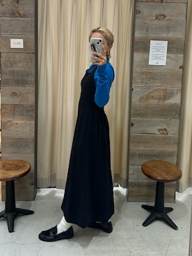 「アイテム（その他シューズ）」を使った、miyuki koikeさん（レディース・156cm）の秋コーディネート