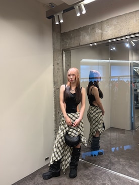 遠藤 涼花さん（レディース・162cm）の夏コーディネート