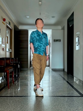 「アイテム（スニーカー）」を使った、myhusbandfasion2025さん（メンズ・172cm・30代）の夏コーディネート