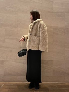 「URBAN RESEARCH ROSSO WOMEN（アーバンリサーチ　ロッソ）のアイテム」を使った、maiさん（レディース・164cm）の冬コーディネート