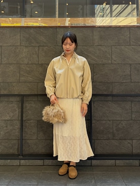 「URBAN RESEARCH ROSSO WOMEN（アーバンリサーチ　ロッソ）のアイテム」を使った、maiさん（レディース・164cm）の秋コーディネート