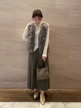 「URBAN RESEARCH ROSSO WOMEN（アーバンリサーチ　ロッソ）のアイテム」を使った、maiさん（レディース・164cm）の秋コーディネート