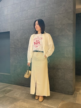 「URBAN RESEARCH ROSSO WOMEN（アーバンリサーチ　ロッソ）のアイテム」を使った、maiさん（レディース・164cm）の春コーディネート