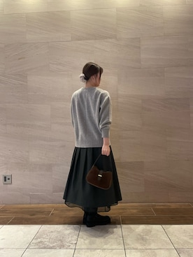 「F by ROSSO（エフバイロッソ）のアイテム」を使った、maiさん（レディース・164cm）の秋コーディネート