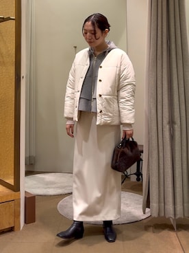 つっちぃさん(レディース・168cm)の冬コーディネート