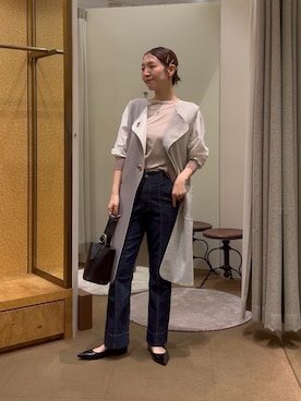 つっちぃさん（レディース・168cm）の秋コーディネート