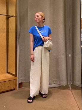 つっちぃさん(レディース・168cm)の夏コーディネート