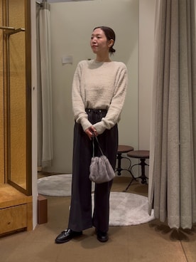 「アイテム（その他シューズ）」を使った、つっちぃさん（レディース・168cm）の秋コーディネート