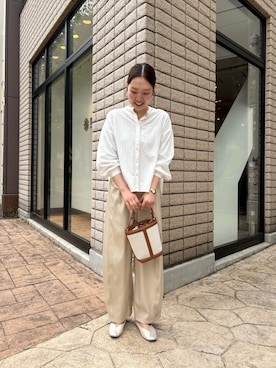 つっちぃさん（レディース・168cm）の春コーディネート