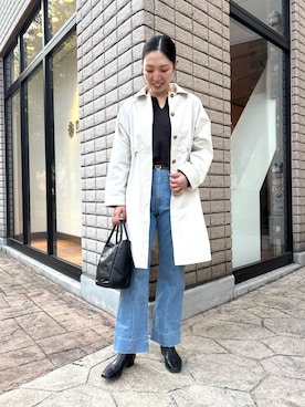 つっちぃさん（レディース・168cm）の冬コーディネート