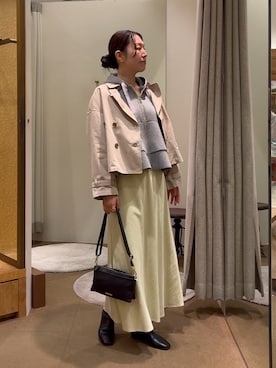 つっちぃさん(レディース・168cm)の冬コーディネート