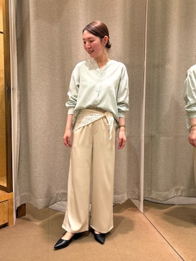 つっちぃさん（レディース・168cm）の春コーディネート