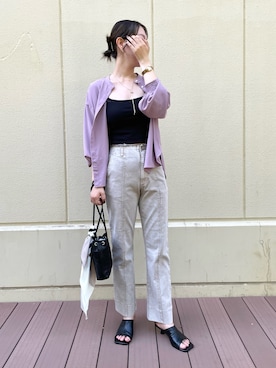 つっちぃさん（レディース・168cm）の夏コーディネート