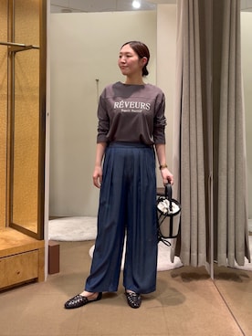 つっちぃさん（レディース・168cm）の春コーディネート