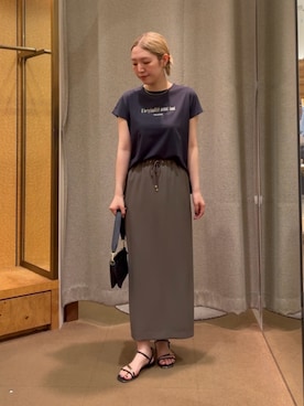 つっちぃさん(レディース・168cm)の夏コーディネート
