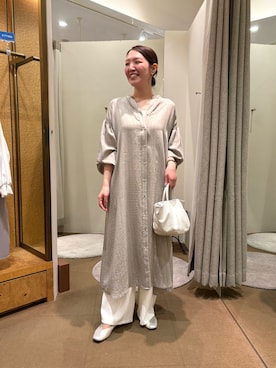 つっちぃさん（レディース・168cm）の春コーディネート