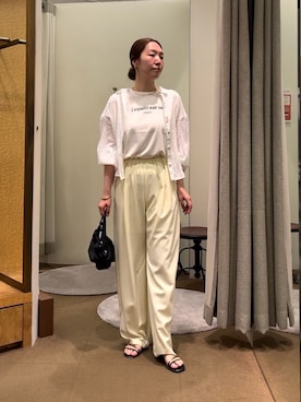 つっちぃさん(レディース・168cm)の夏コーディネート