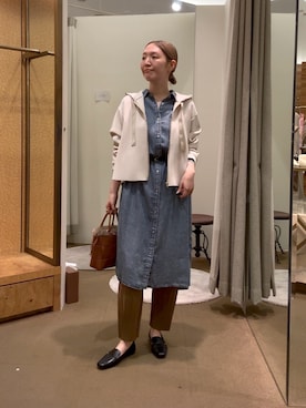 つっちぃさん(レディース・168cm)の秋コーディネート