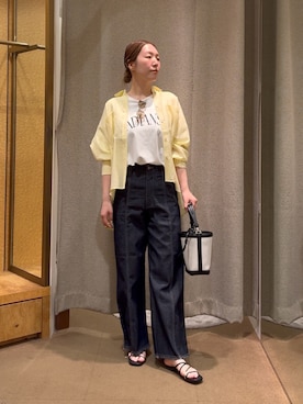 つっちぃさん（レディース・168cm）の春コーディネート