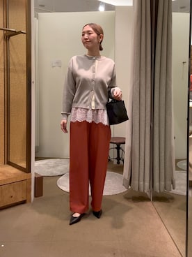つっちぃさん(レディース・168cm)の秋コーディネート