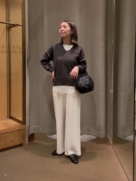 つっちぃさん（レディース・168cm）の秋コーディネート