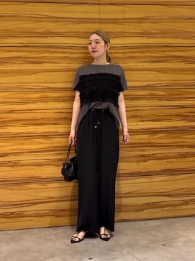 つっちぃさん(レディース・168cm)の夏コーディネート