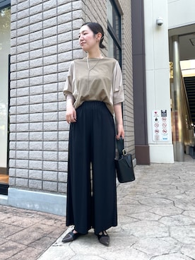 つっちぃさん（レディース・168cm）の秋コーディネート