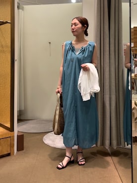 つっちぃさん（レディース・168cm）の夏コーディネート