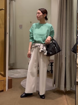 つっちぃさん（レディース・168cm）の秋コーディネート