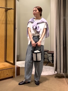 つっちぃさん（レディース・168cm）の春コーディネート