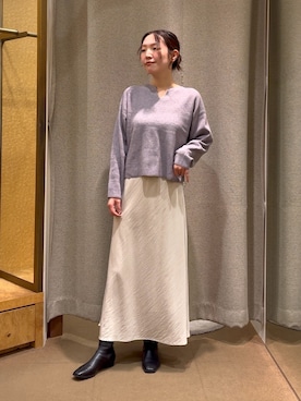 つっちぃさん(レディース・168cm)の冬コーディネート